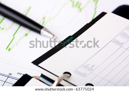 finance conceptual image; diagram picture