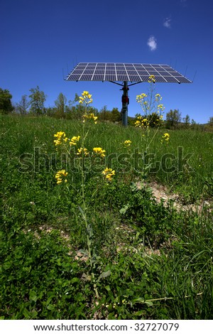 Morfasso (Pc), Emilia Romagna,Italy,plant photovoltaic,solar energy,solar panels