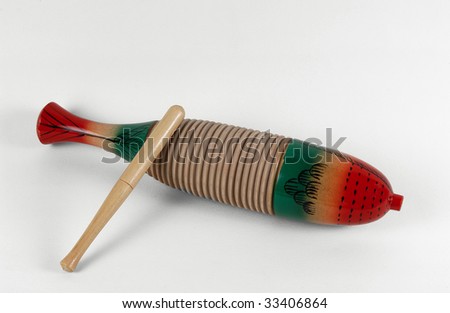 percussion musical instruments. guiro, percussion musical