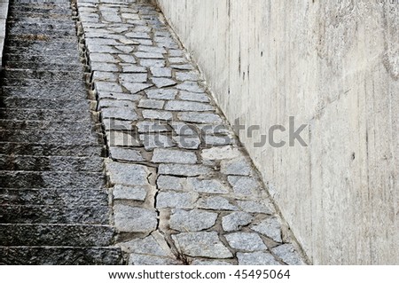 concrete wall detail. stock photo : Concrete wall