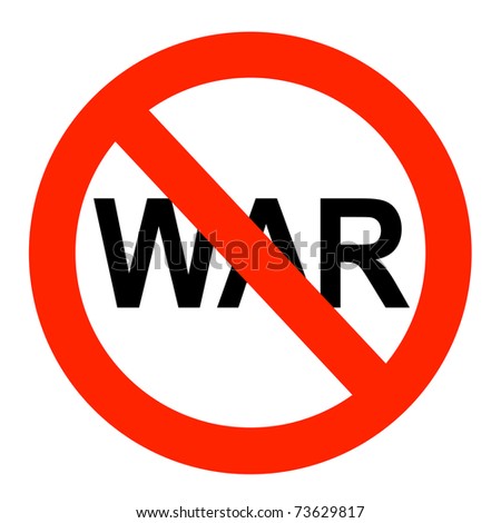 no war sign