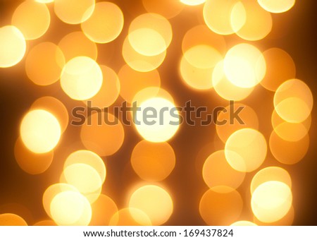 Bright glowing red abstract background in the form of bokeh