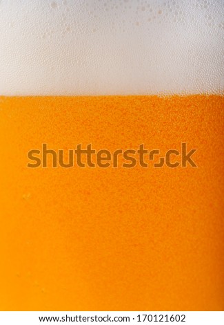 Light beer background