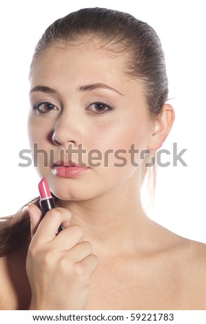 concealer as lipstick