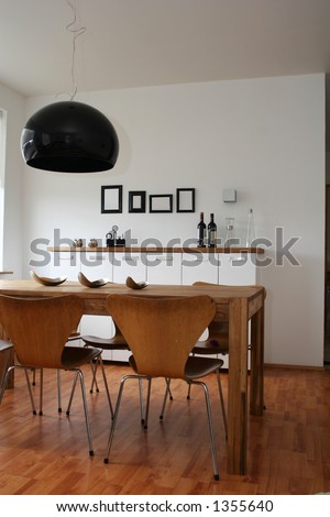 Black And White Living Room Decorating. Modern living room, lack