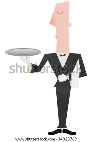 Butler Illustration