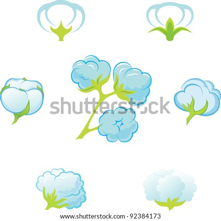 Cotton Plant clip art Free Vector / 4Vector