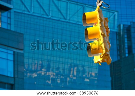 traffic lights in New York