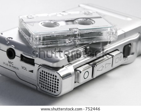 For the record (Tape Recorder w Tape)