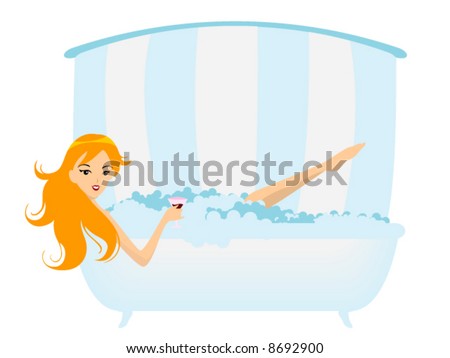 Bubble Bath - Vector - 8692900 : Shutterstock