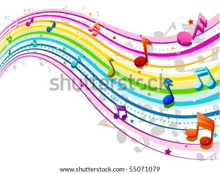 Music Wave - Vector - 55071079 : Shutterstock