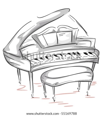 Grand Piano Sketch