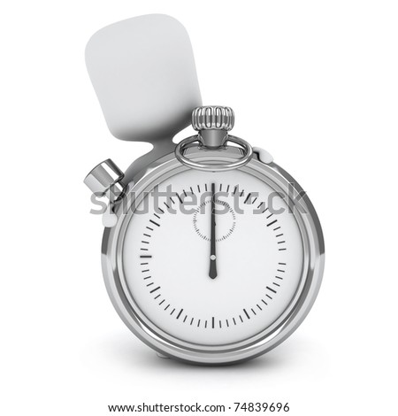 Microstock and Job Question Stock-photo--d-illustration-of-a-man-holding-a-giant-timer-74839696