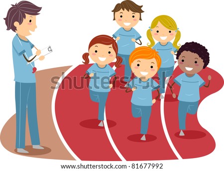 Cartoon Racetrack Picture