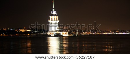Maiden Tower in Istanbul-2010 European Capital of Culture