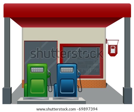 gas pump clip art. clipart prints cartoon gas