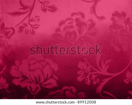floral cloth