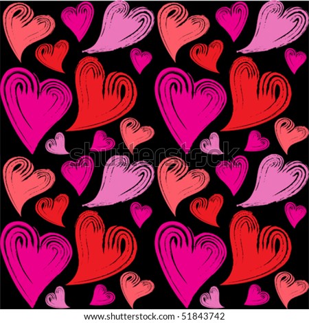 Tiled Heart Background