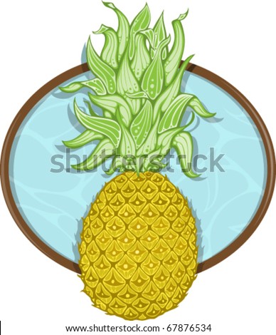 Stylized Pineapple