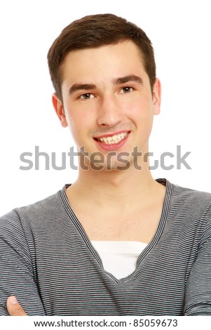 smiling white guy
