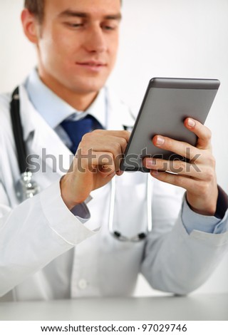 Doctor On Computer