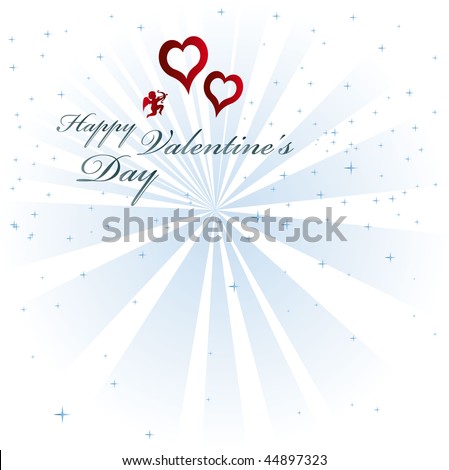 stock vector : San Valentine's Day card.