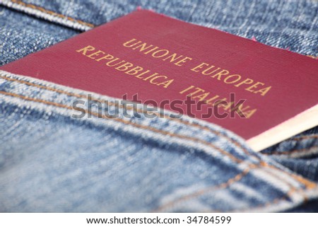 jeans and italian passport
