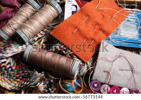 stock photo : Spool of thread