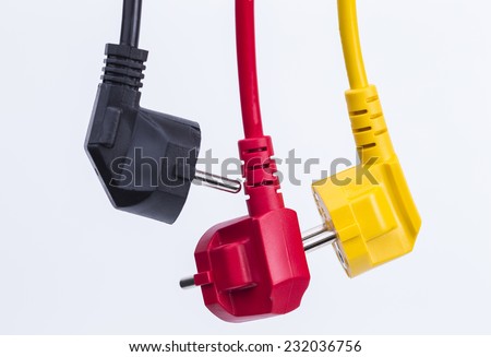 Colored power cords