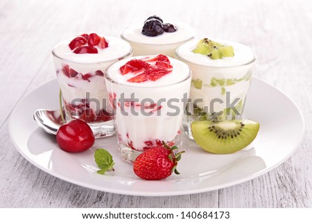 Fruits And Yogurt