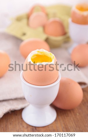 egg soft boiled