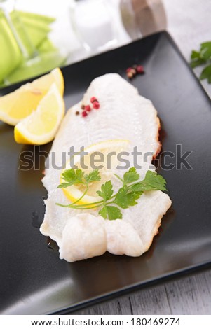 cooked fish fillet