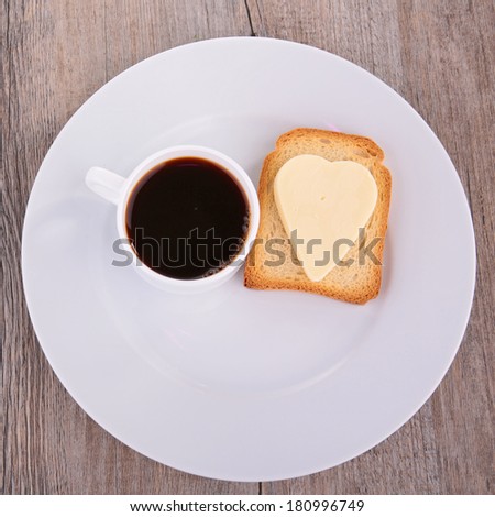 coffee and toast