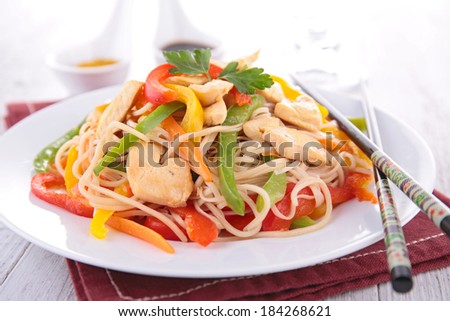 fried noodles chinese