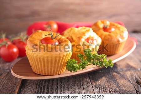 tomato cake,muffin