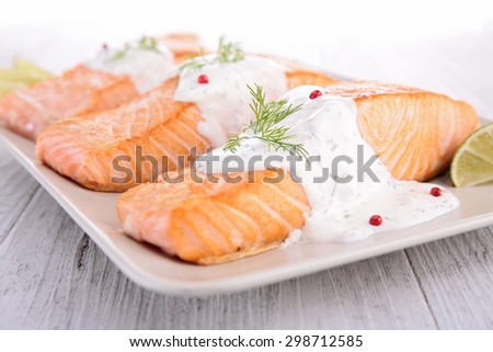 salmon and dill sauce