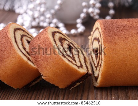 chocolate swiss roll
