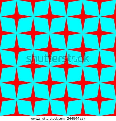 repeating seamless star style pattern