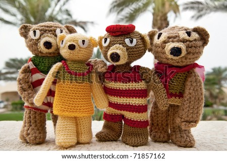 group of bears