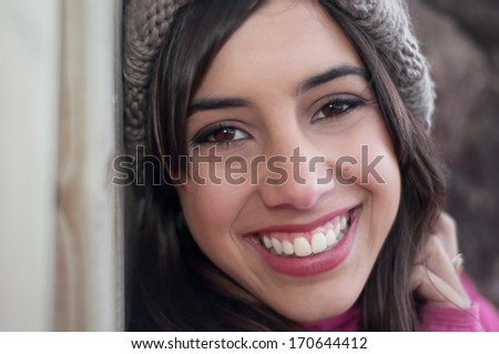 Big smile woman\'s portrait