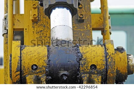 hydraulic system of a digger