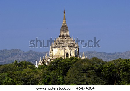 Pagan ( Bagan) historical place in Burma