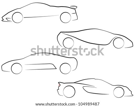 outline cars