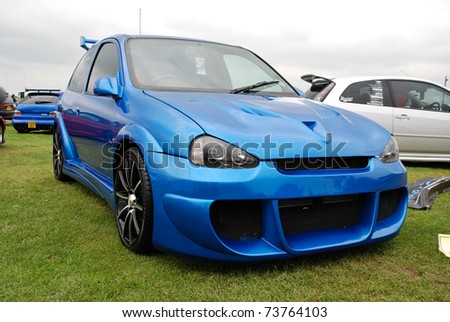 Blue Vauxhall