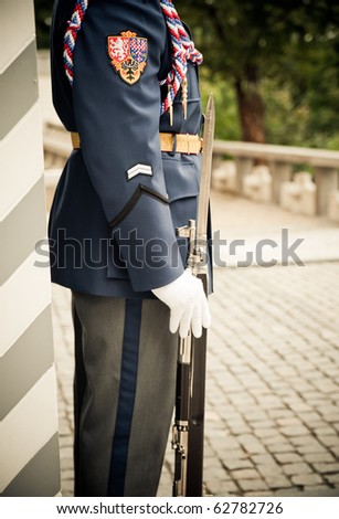 Czech Guard with Rifle