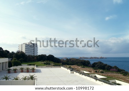 terrace of hotel president, Dubrovnik