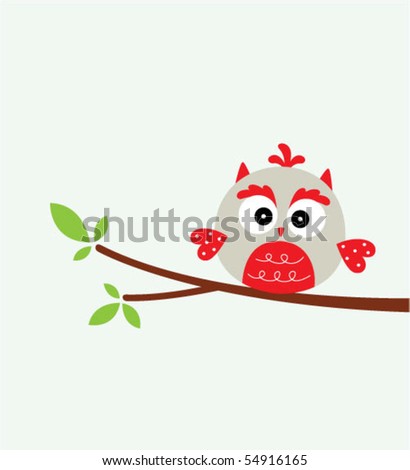 Owl On Tree