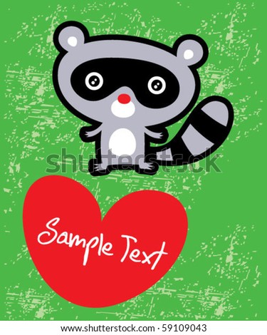 Love Raccoon