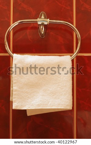 Towel on Rack