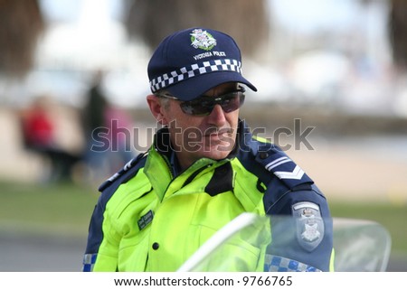 Editorial Australian motor bike cop